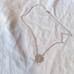 Initials necklace